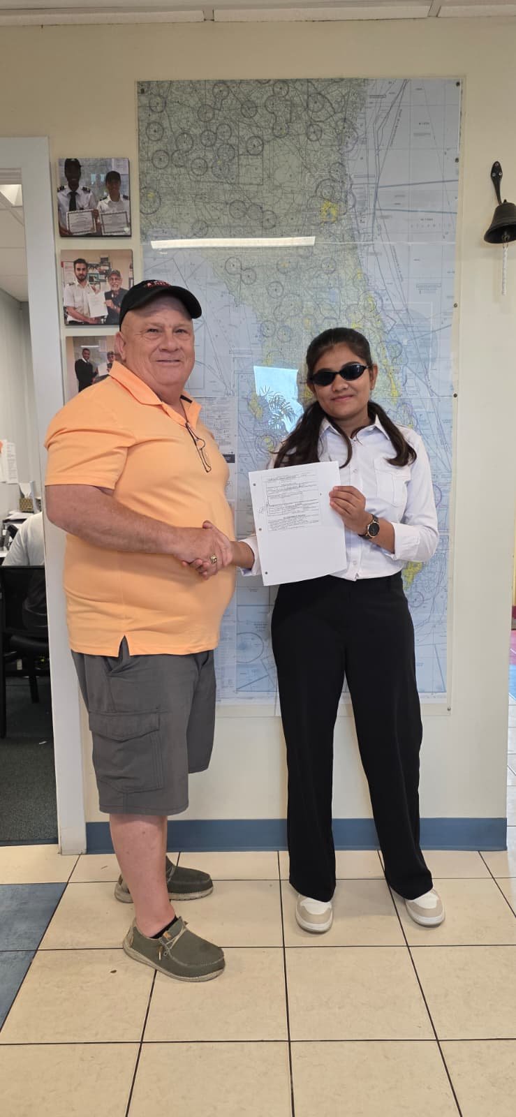 Pooja &mdash; Commercial Pilot License (CPL) at Pelican Flight Training